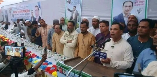 জগন্নাথপুরে আশারকান্দি  ইউনিয়ন বিএনপির ইফতার ও দোয়া মাহফিল