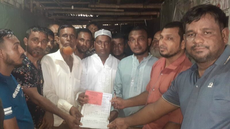 জগন্নাথপুরে শ্রমিক ইউনিয়নের নির্বাচনে সভাপতি পদে জাহেদ আলীর মনোনয়নপত্র দাখিল